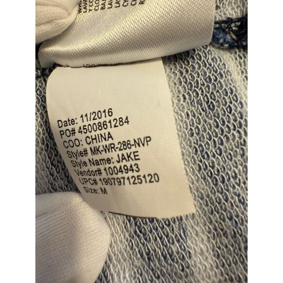 WilliamRast Jake Short Sleeves Striped T-Shirt Blue White, M, Nautical 87-35 - Picture 11 of 12